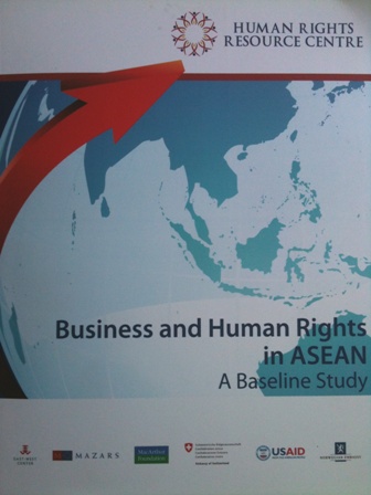 Business and human rights in ASEAN: A baseline study
