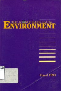 Image of The World Bank and the environment: fiscal 1993