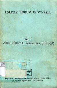 Image of Politik hukum Indonesia