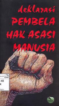Image of Deklarasi pembela hak asasi manusia