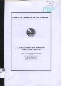 Image of Element of crimes dalam statuta Roma