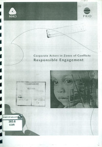 Image of Corporate actors in zones of conflict: responsible engagement