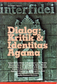Image of Dialog: Kritik & Identitas Agama