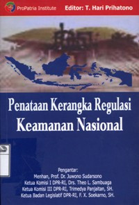 Image of Penataan kerangka regulasi keamanan nasional