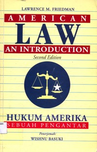 Image of Hukum Amerika: Sebuah Pengantar = American Law: an Introduction