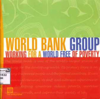 Image of World Bank Group: working for a world free of poverty