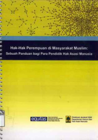 Image of Hak-hak perempuan di masyarakat muslim: sebuah panduan bagi para pendidik hak asasi manusia