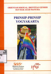 Image of Prinsip-prinsip Yogyakarta: Orientasi seksual, identitas gender dan hak asasi manusia