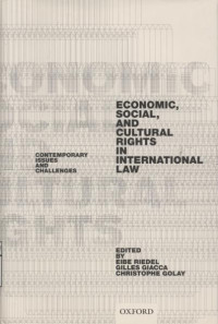 Image of Economic Social, and Cultural Rights in International Law: Contemporary Issues and Challenges