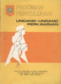 Image of Pedoman Penyuluhan Undang Undang Perkawinan