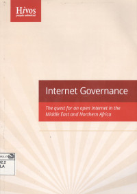 Image of Internet Governance: the quest for an open Internet in the Middle East and Northern Africa