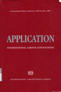 Image of Report of the Committee of Experts on the application of Conventions and recommendations: International Labour Conventions (Articles 19, 22 and 35 of the Constitution)