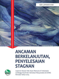 Image of Ancaman Berkelanjutan, Penyelesaian Stagnan