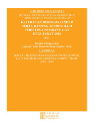 Image of Kejahatan berbasis jender serta dampak jender dari peristiwa pembantaian di Gujarat 2002