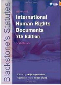 Image of Blackstone's International Human Rights Documents (Blackstone's Statutes)