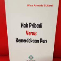 Image of Hak Pribadi Versus Kemerdekaan Pers