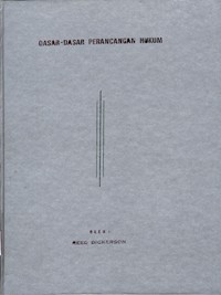 Image of Dasar-dasar perancangan hukum