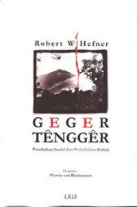 Image of Geger Tengger : perubahan sosial dan perkelahian politik