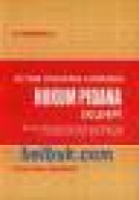 Image of Kitab undang-undang hukum pidana (KUHP) serta komentar-komentarnya lengkap pasal demi pasal