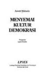 Image of Menyemai kultur demokrasi