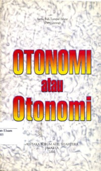 Image of Otonomi atau otonomi