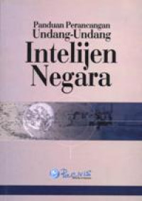 Image of Panduan Perancangan Undang-Undang Intelijen Negara